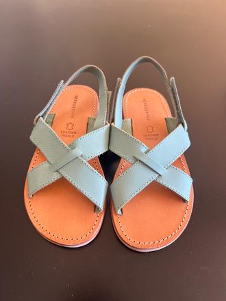 Kožené sandalky / šlapky, reserved,30