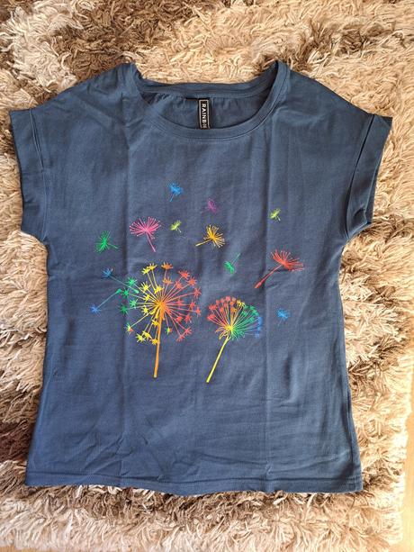 Modré  tričko m, bonprix,36