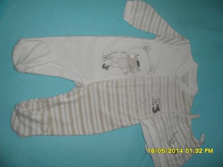 Nenosené zamatové dupačky s čiapočkou - overal, early days,74