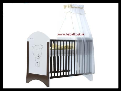 Detská postielka, šírka (cm): 60,dĺžka (cm): 120