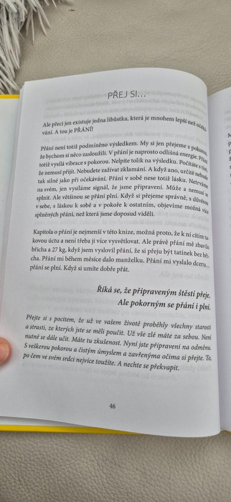 Kniha kouzlo obyčejné  radosti, 