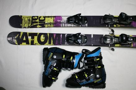 Lyže atomic 120 cm freestyle, atomic,120-129 cm