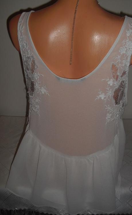 Babydoll svadobna zara bluzocka, zara,l