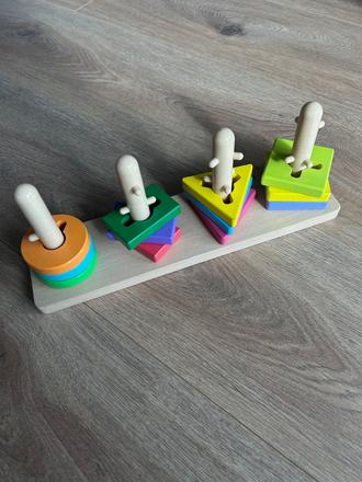 Drevená vzdelavacia hračka, 