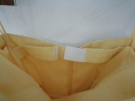 Spoločenské šaty - žlté, xs