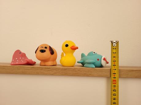 Gumené hračky do vody, 