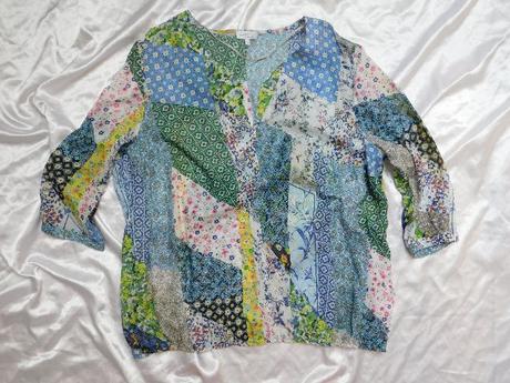 Luxusna lahučka vzdušna bluzka, 48