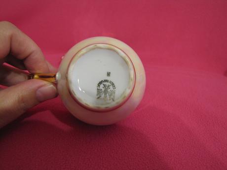 Šálky a tanierik zn. mz czechoslovakia, 