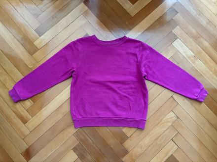 Mikina syto ruzova, h&m,122