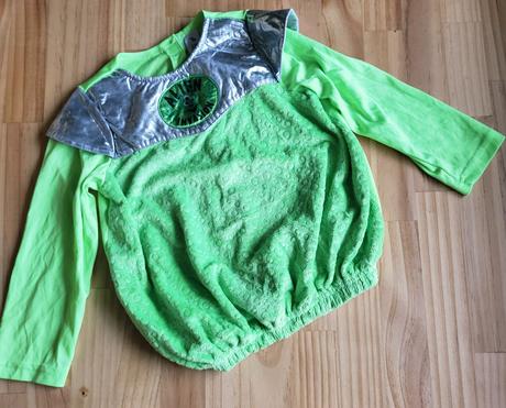 Karnevalový kostým alien invasion na 3-4 roky, 