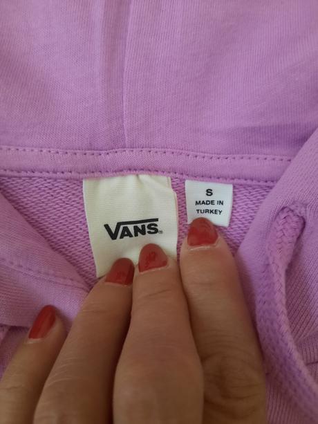 Mikina vans raz oblečena, s