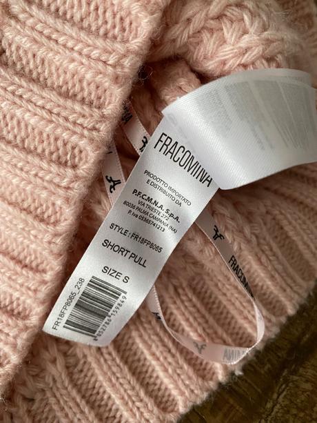 Ružový svetrik, fracomina,s