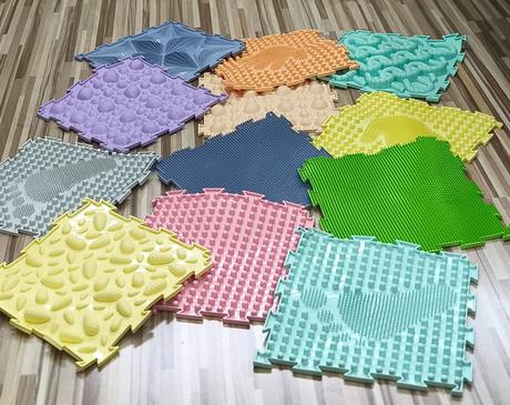 Ortopedické puzzle ortodon set 12 kusov, 