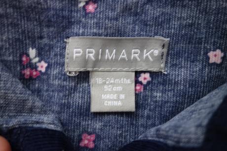 Kvietkované šaty 18-24 mes, primark,92