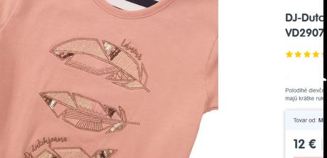 Šaty s krátkym rukávom, 98 / 104