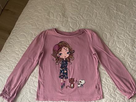 Tričko s dlhým rukávom, c&a,134