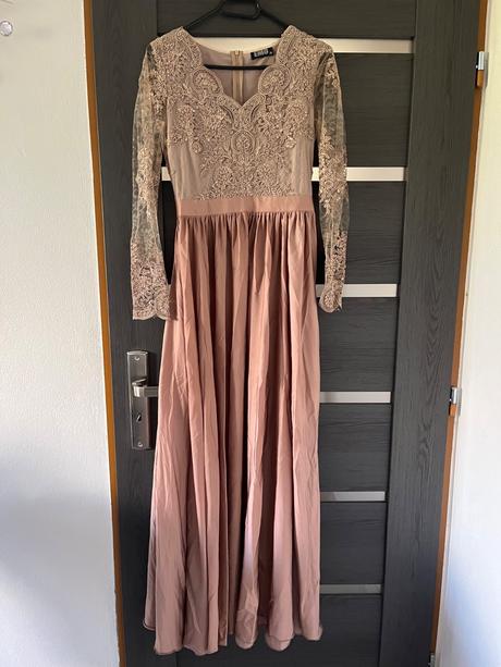 Medené spoločenské šaty, xxl