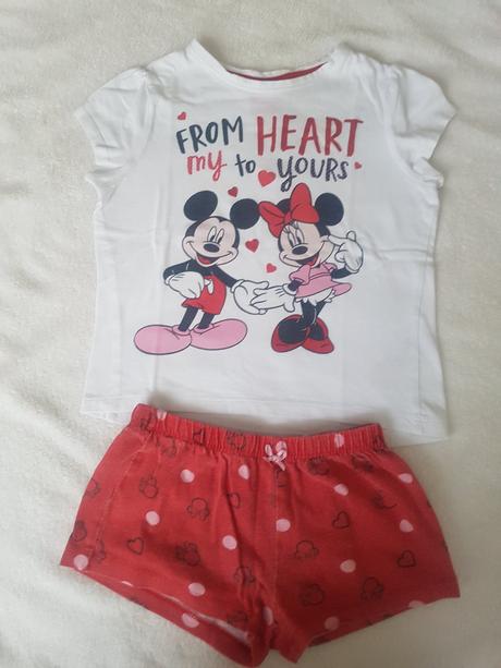 Letné pyžamo, veľkosť 98, disney,98