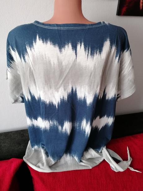 Tričko s bočným viazaním, l