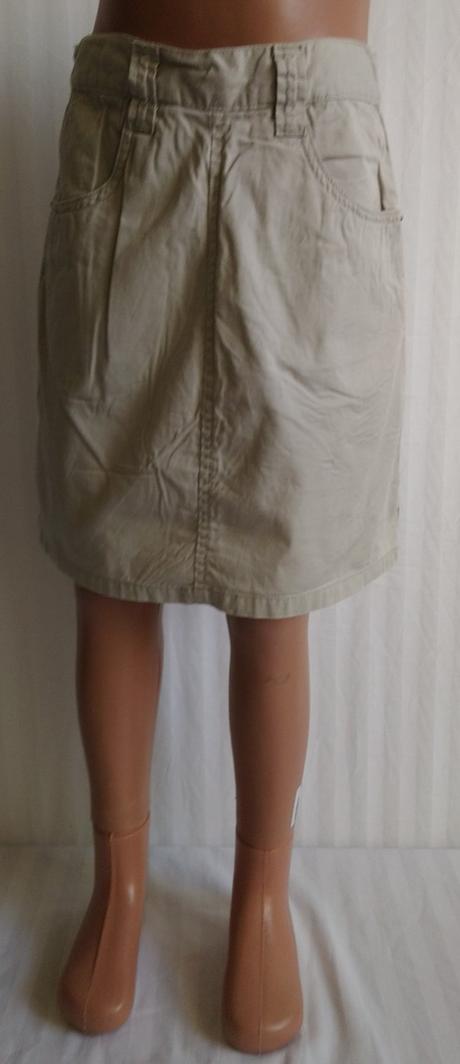 Dievčenská bavlnená svetlo sivá sukňa, esprit, esprit,146