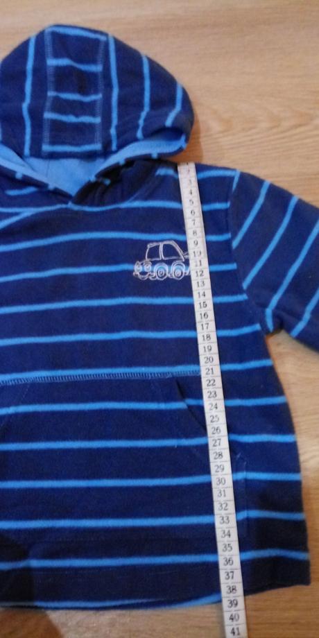 Flísová mikina s kapucňou, george,86