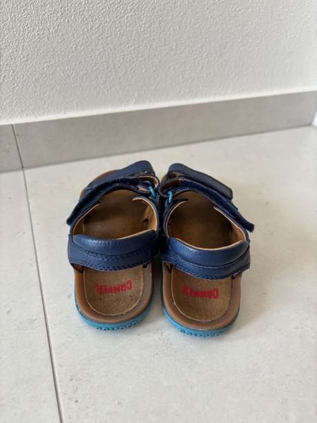 Kožené sandale camper bicho kids - blue, camper,31