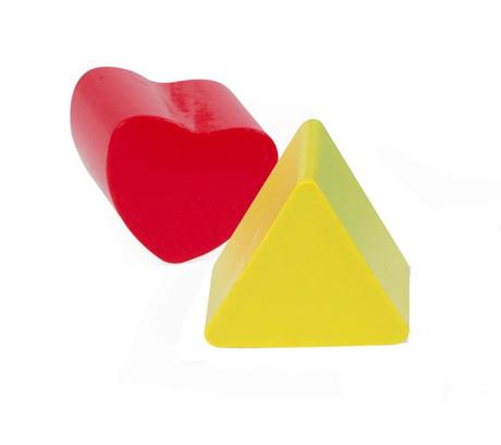 Janod drevený domček na vkladanie tvarov,