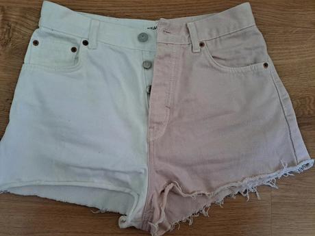 Rifľové kraťasy, pull&bear,s