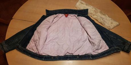 Predám riflovú bundičku kenvelo kids veľ.8 (na 8-9, kenvelo,134