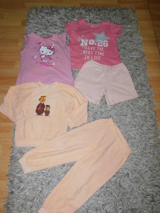 Baliček -pyžamka 110-116, 104–116