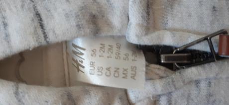 Teplákový overal, h&m,56