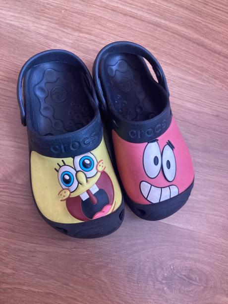 Crocs slapky sponge bob, crocs,29