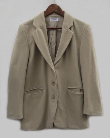 Kvalitné vlneno kašmírové sako, l