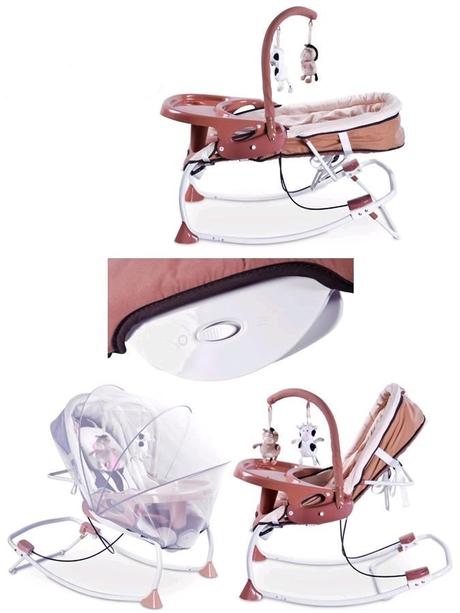 Detské ležadlo  rancho pink, 