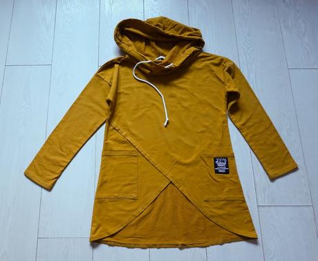 Bavlnené dlhé tričko/šaty, s