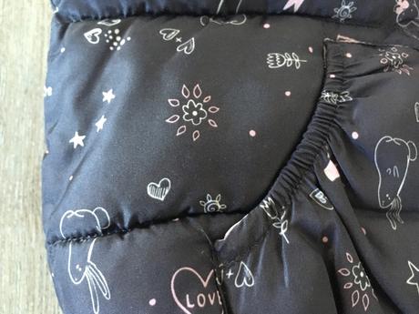 Dopodopo vesta oteplená prešívaná na zips 74 vzor, dopodopo,74