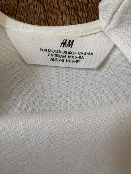 Šaty h&m 122/128, h&m,128