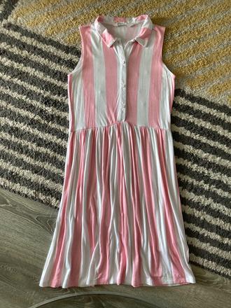 Pásikavé šaty 134/140, h&m,134