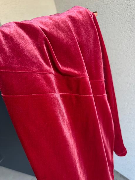 Plesove velúrové šaty, h&m,40