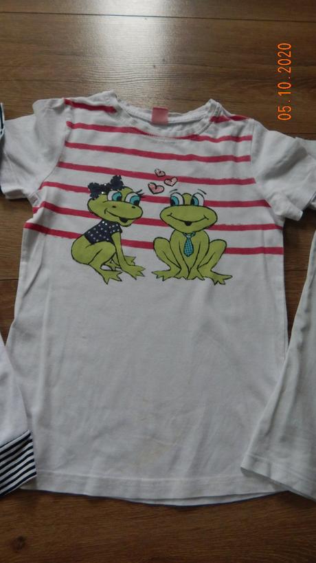 Mix 3ks bavlnene tricko kratky rukav, 128