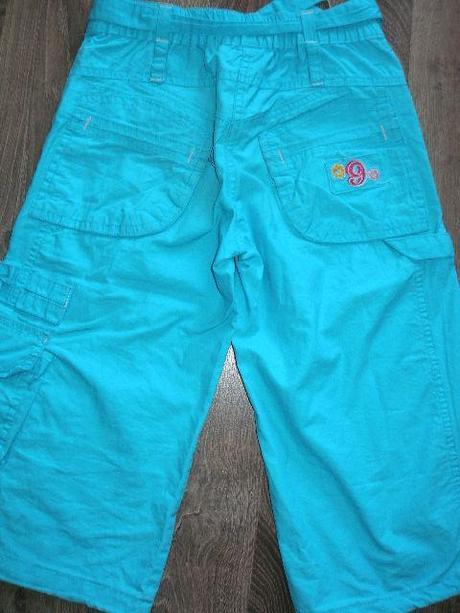 Široké 3/4 nohavice, kids fashion,116