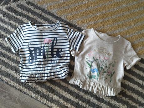 Kvetinkové šaty 122/128, h&m,128