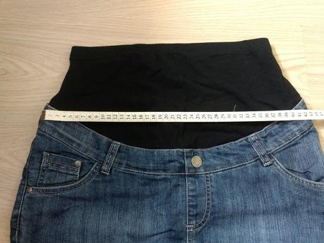 Tehotenská riflová sukňa, c&a,36