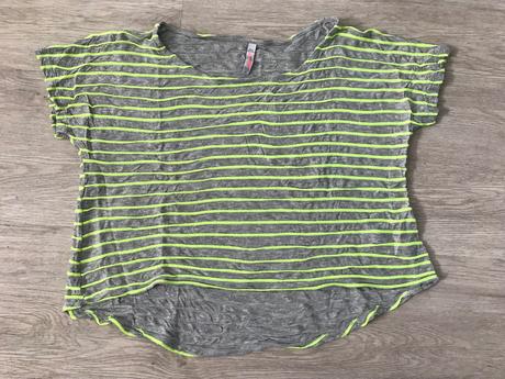 Kratší top neonove tricko, new yorker,s