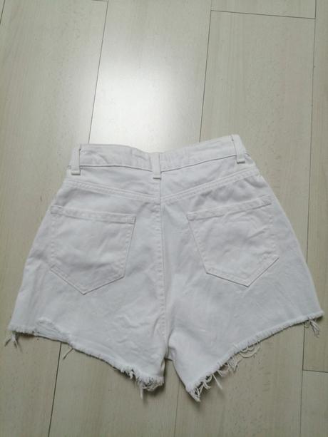 Kratase dámske biele riflove vel. 34, denim co,xs