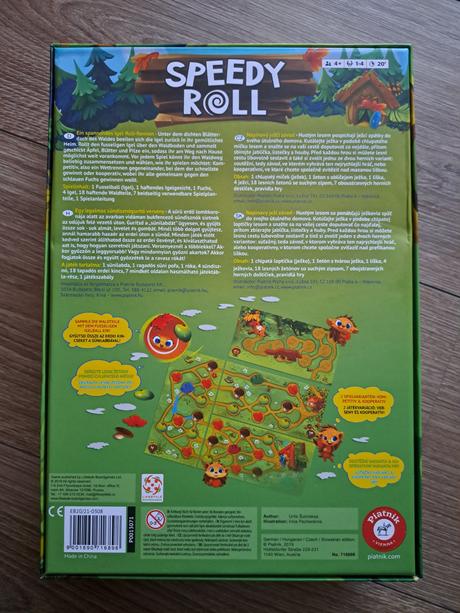 Spoločenská hra speedy roll, 
