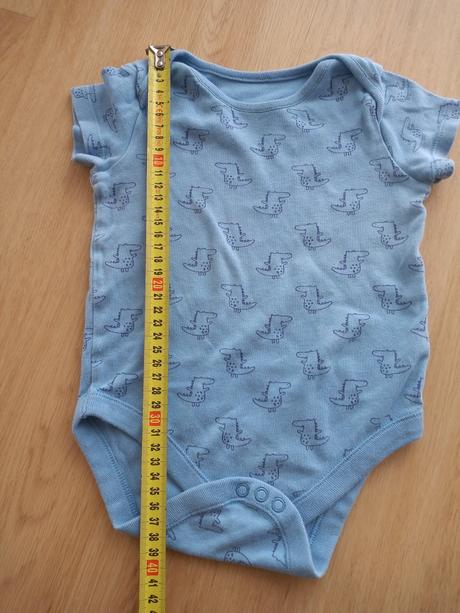Modré body s krátkym rukávom, f&f,86