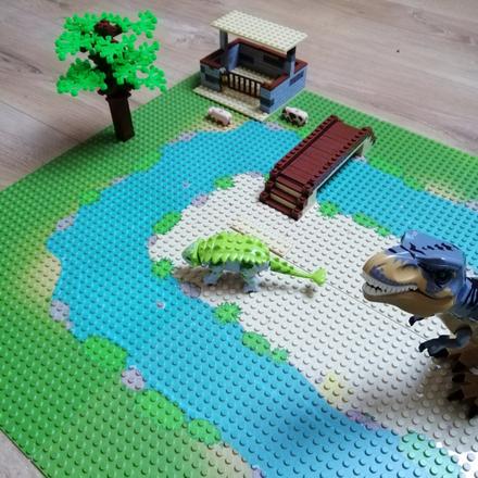 Blok pevnina a rieka, 