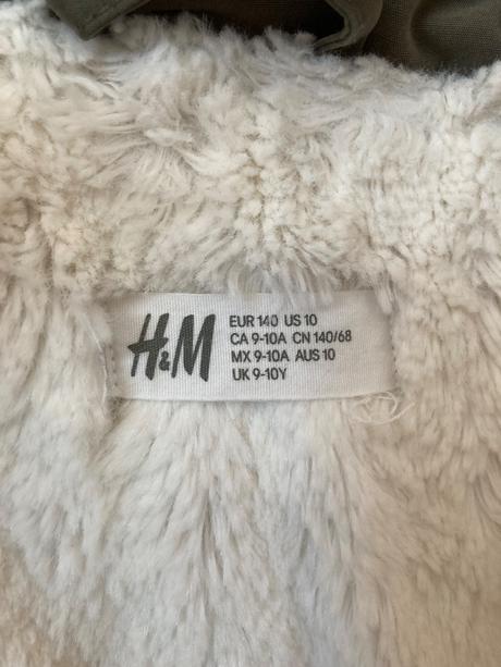 Bunda na zimu, h&m,140