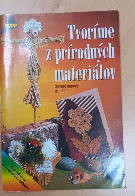 Knižka  tvoríme z prirodných materiálov, 